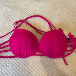 Shade & Shore Hot Pink Bikini Top